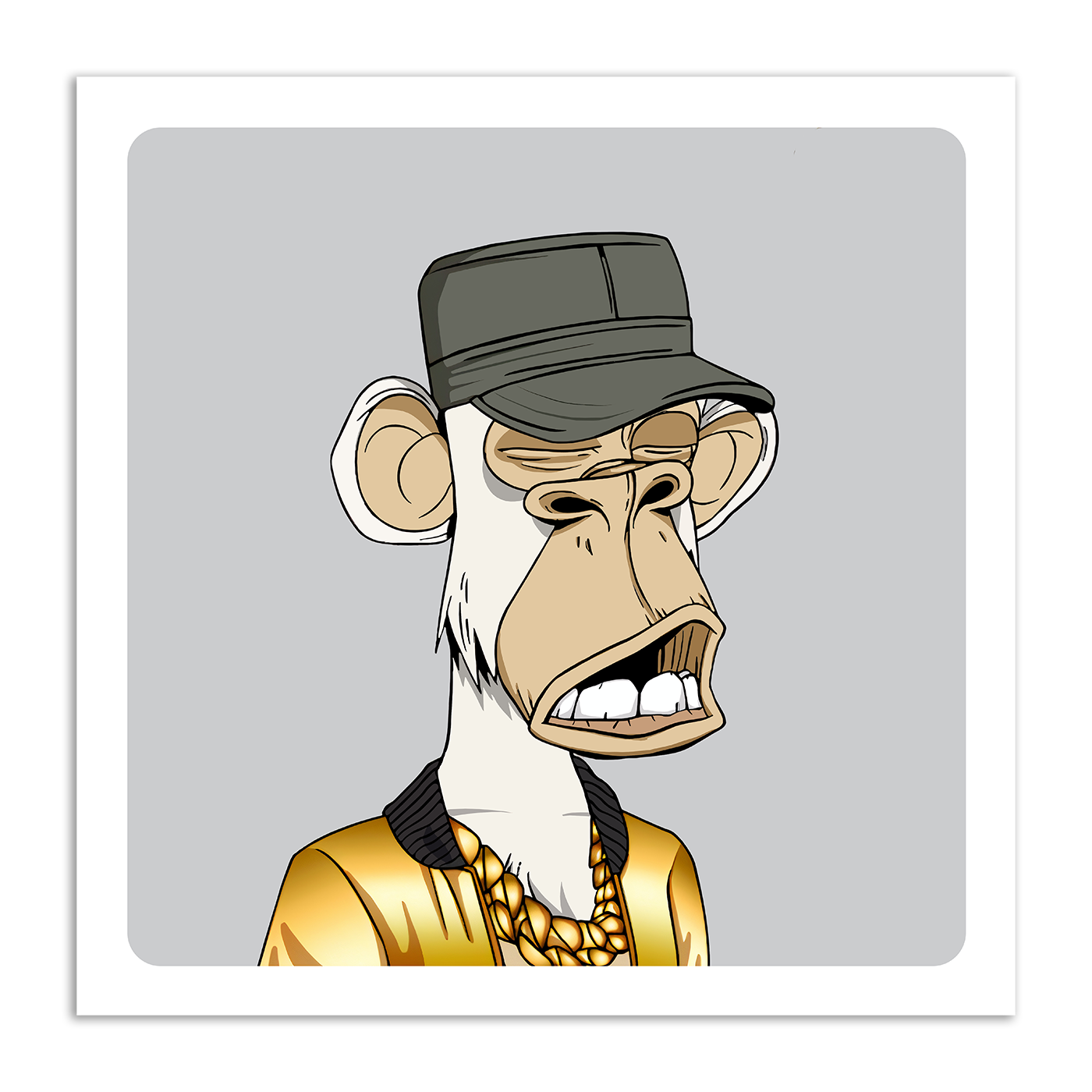 BAYC #9055 owned by EMINEM Print