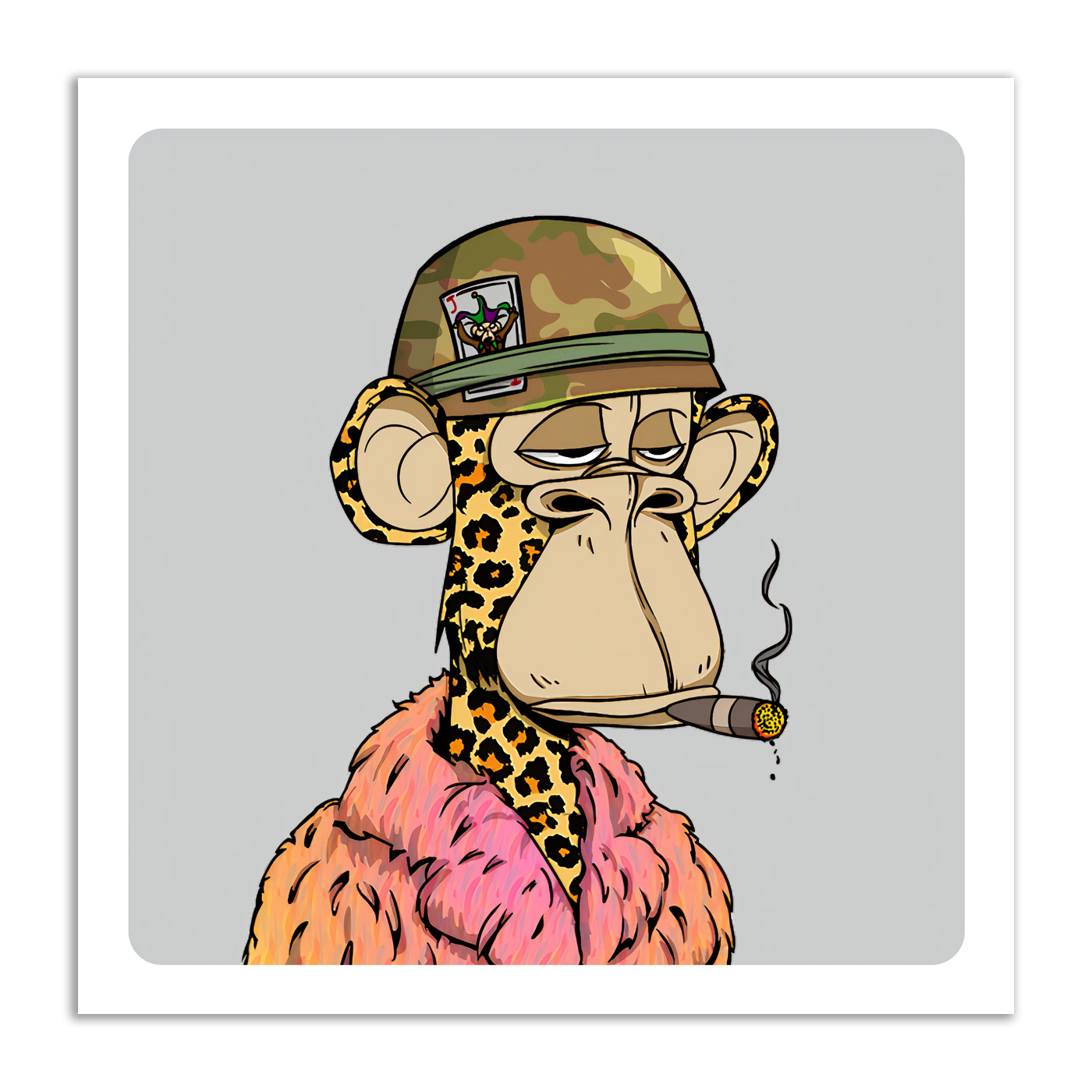 BAYC #6723 owned by Snoop Dogg Print