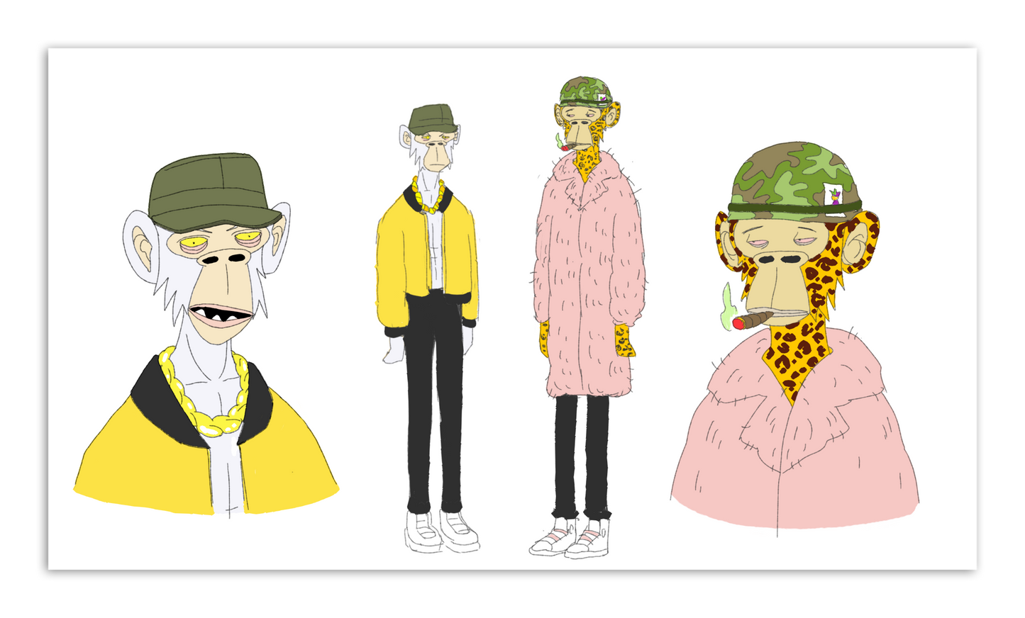 Character Study Print Set